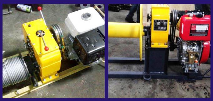 5T डीजल इंजन होंडा गैसोलीन केबल पुलिंग चरखी 0