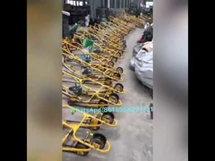 Bicycle Type Transmission Line Stringing Tools Single Line Trolley For Inspecting