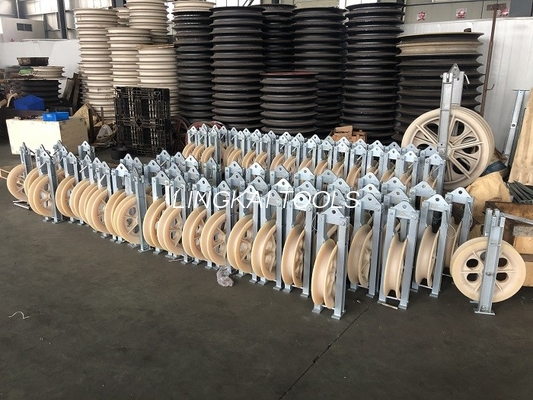Dia660mm नायलॉन व्हील बंडल कंडक्टर स्ट्रिंग ब्लॉक